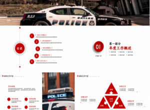 简洁实用公安机关工作计划汇报ppt模板下载推荐