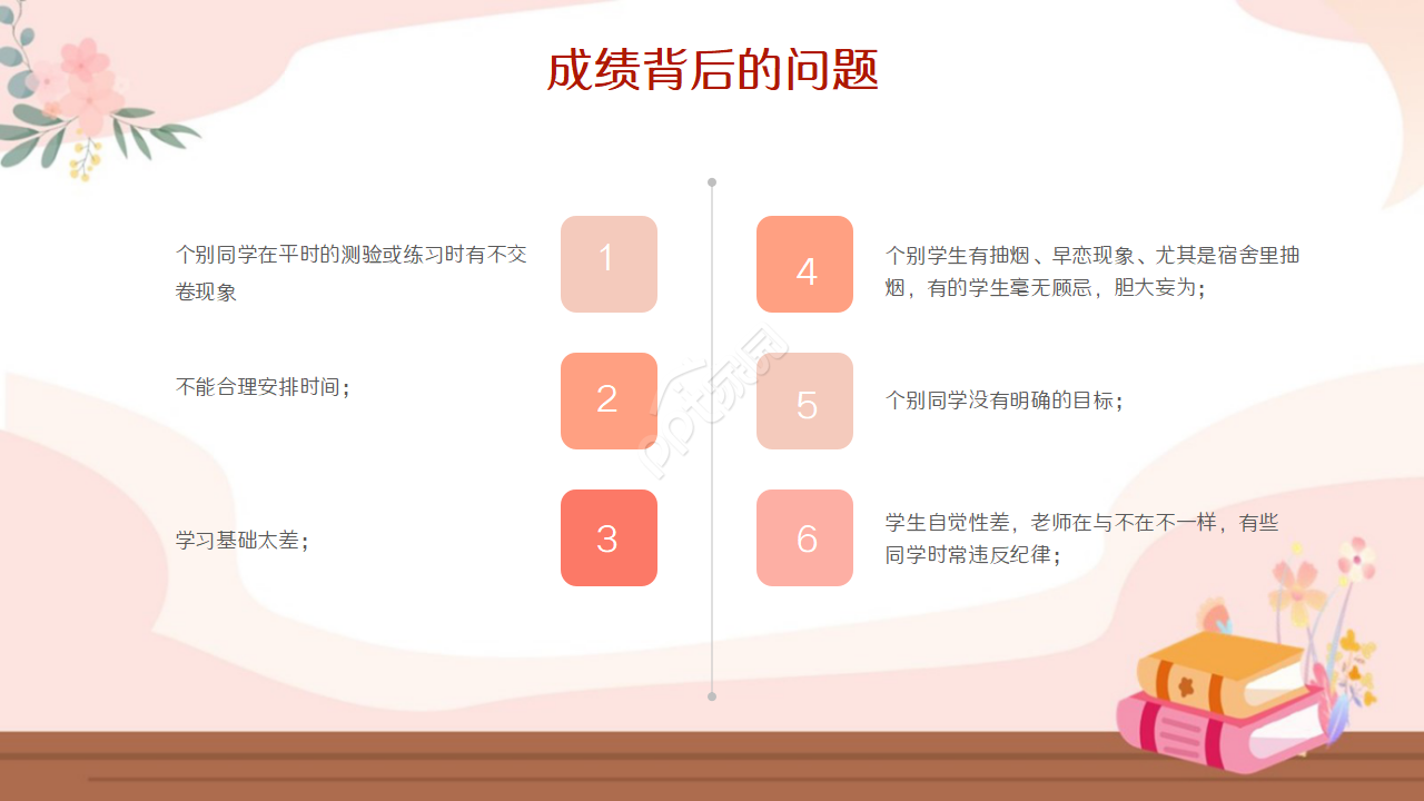 水彩手绘卡通ppt模板