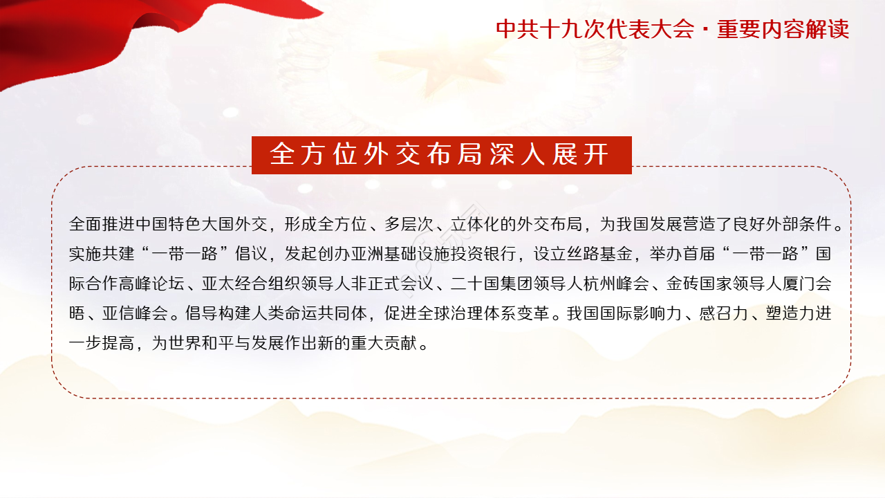 思想汇报党课ppt模板
