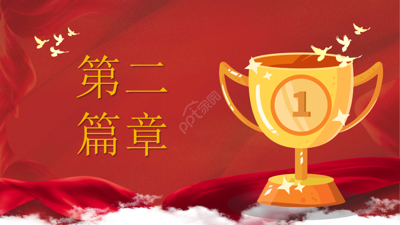 开门红企业年会颁奖PPT模板