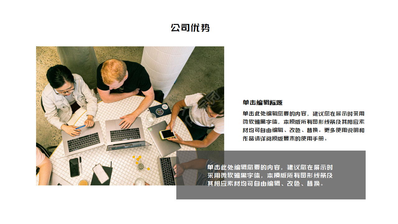 电商运营述职报告ppt模板