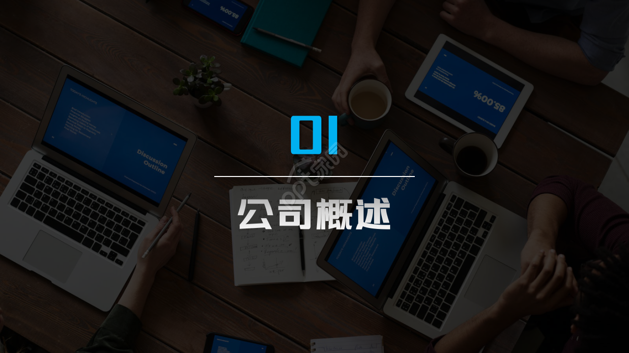 电商运营述职报告ppt模板