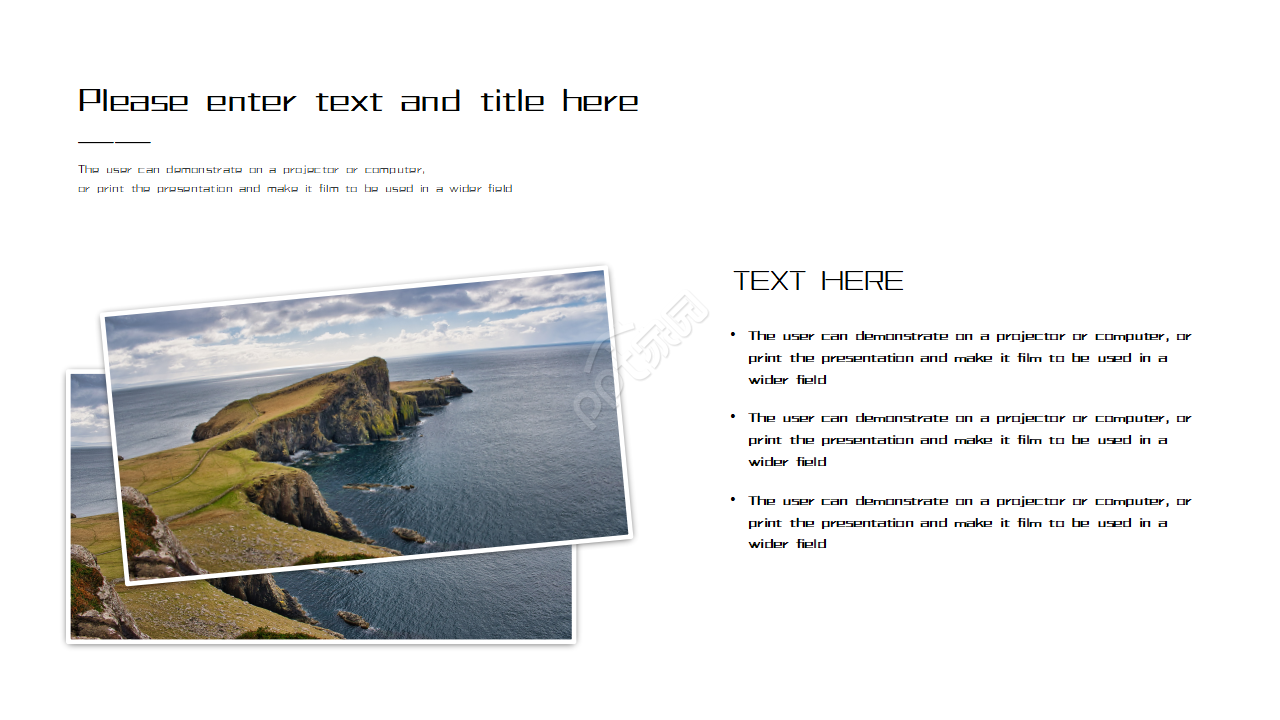 简约商务风项目活动策划ppt模板