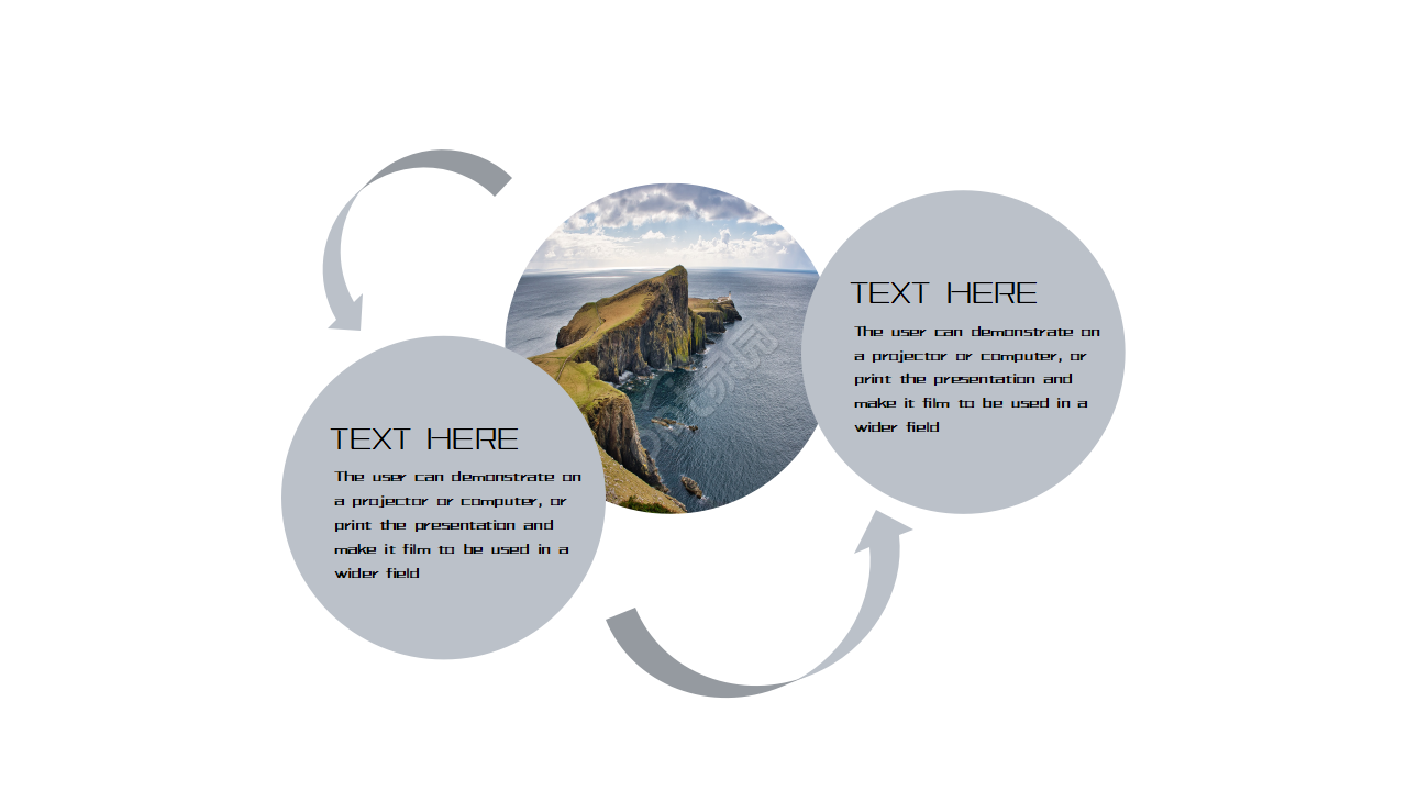 简约商务风项目活动策划ppt模板