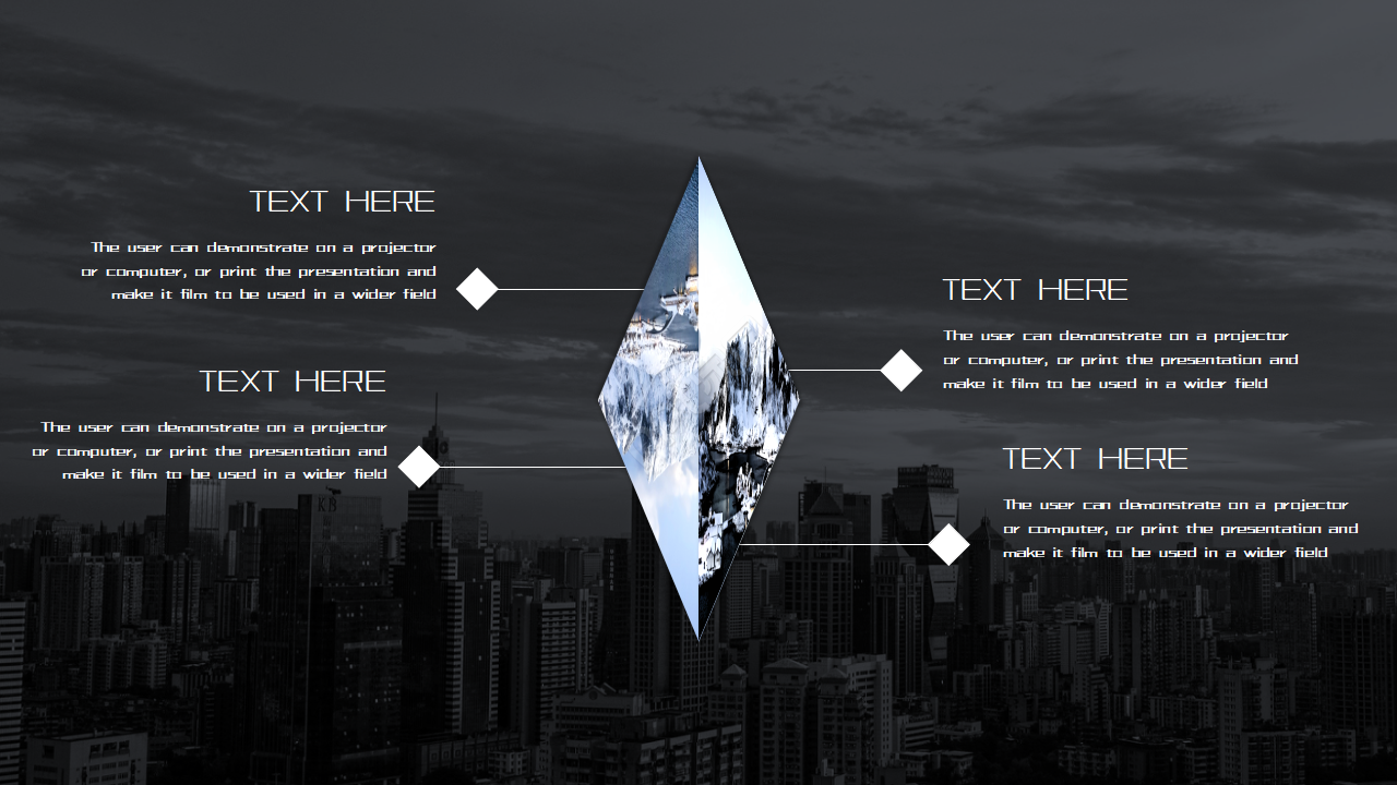 蓝色简洁年终述职报告ppt模板