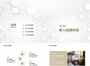 精美简洁英文毕业设计答辩ppt模板下载推荐
