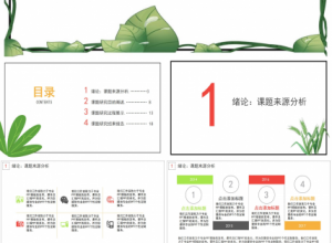 创新项目申报答辩ppt模板下载推荐
