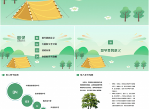 少儿夏令营ppt模板下载推荐