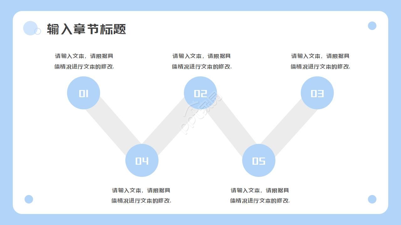 简约卡通漫画风垃圾分类环保教育PPT模板