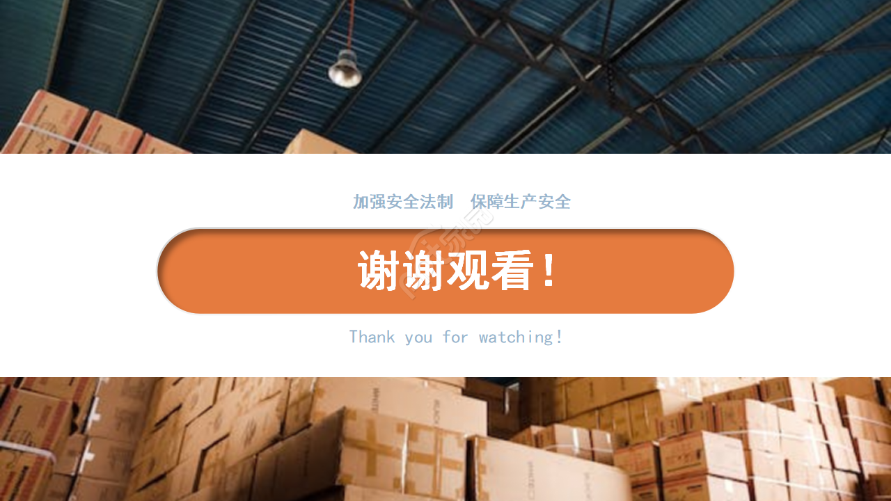 仓库安全培训ppt模板