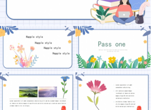 彩色文艺幼儿园ppt模板下载推荐