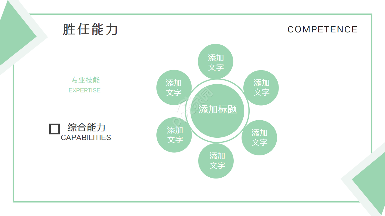 创意导航个人简历ppt模板