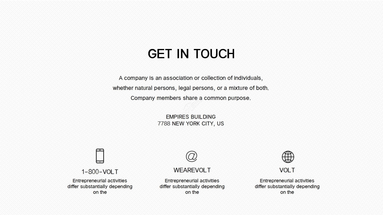 国外风格商务模板系列