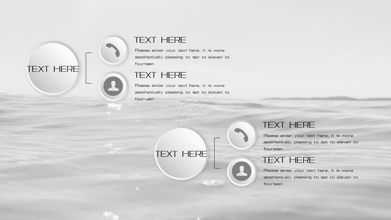 立体风工作计划ppt模板