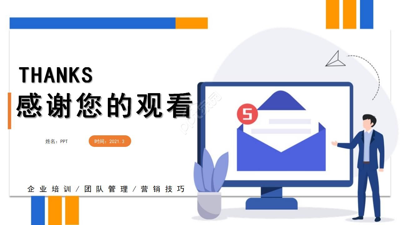 部门团队管理的ppt模板