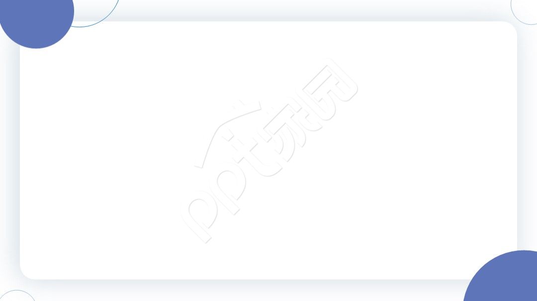 蓝色简洁ppt模板背景图片