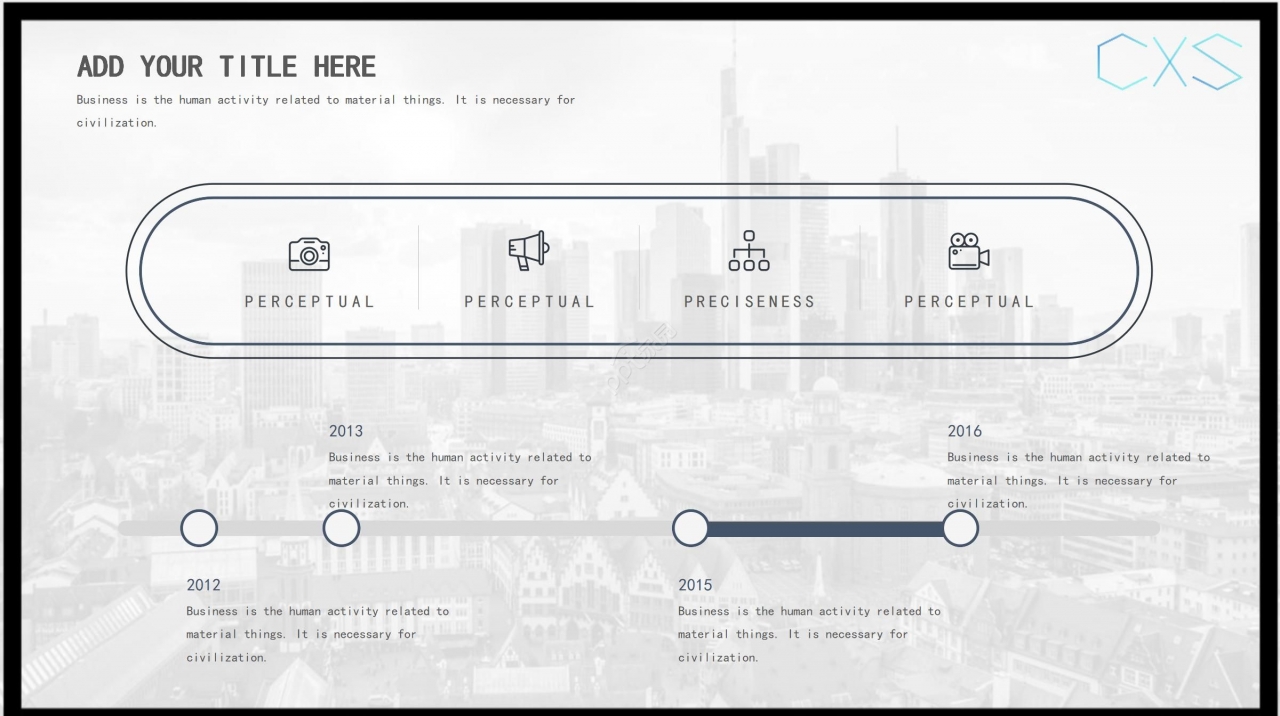 国外黑色背景ppt模板