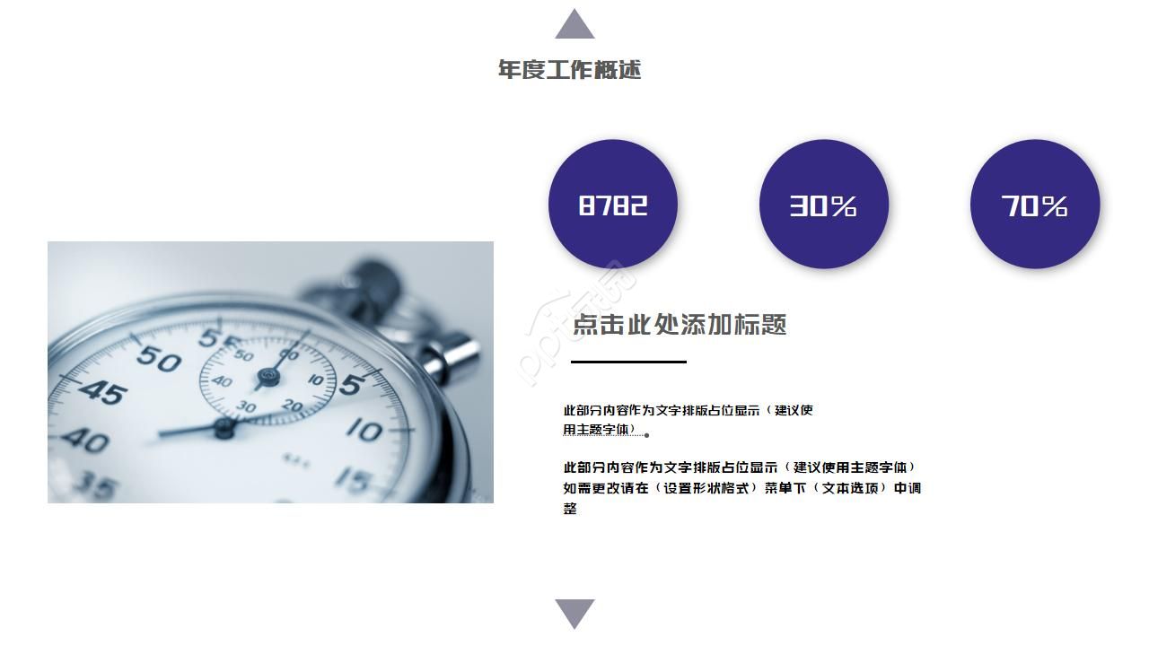 IT行业PPT模板紫色系列