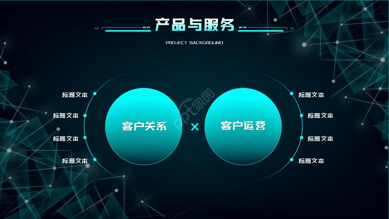 传统产业链转型效果ppt模板