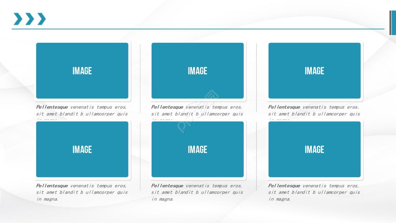 国外商务简洁PPT模板
