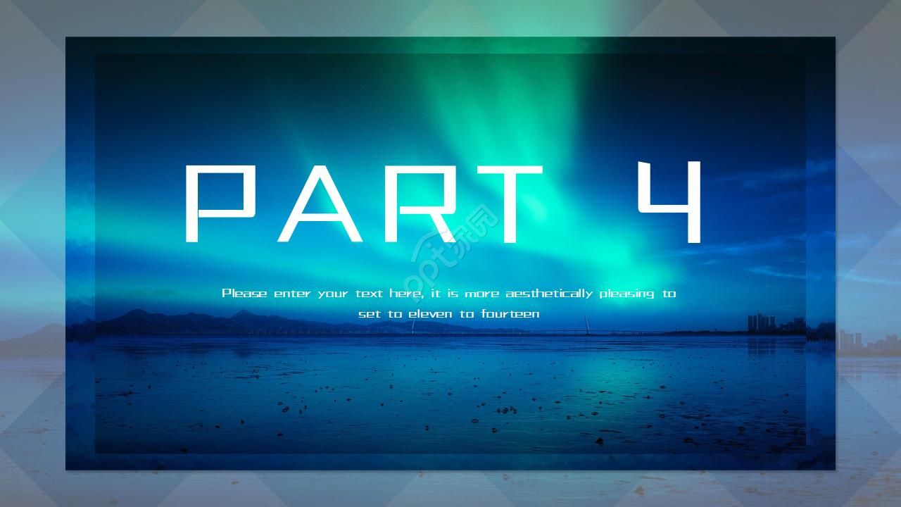 炫彩星空背景年终工作总结ppt