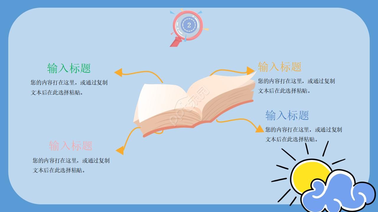 读书报告ppt模板