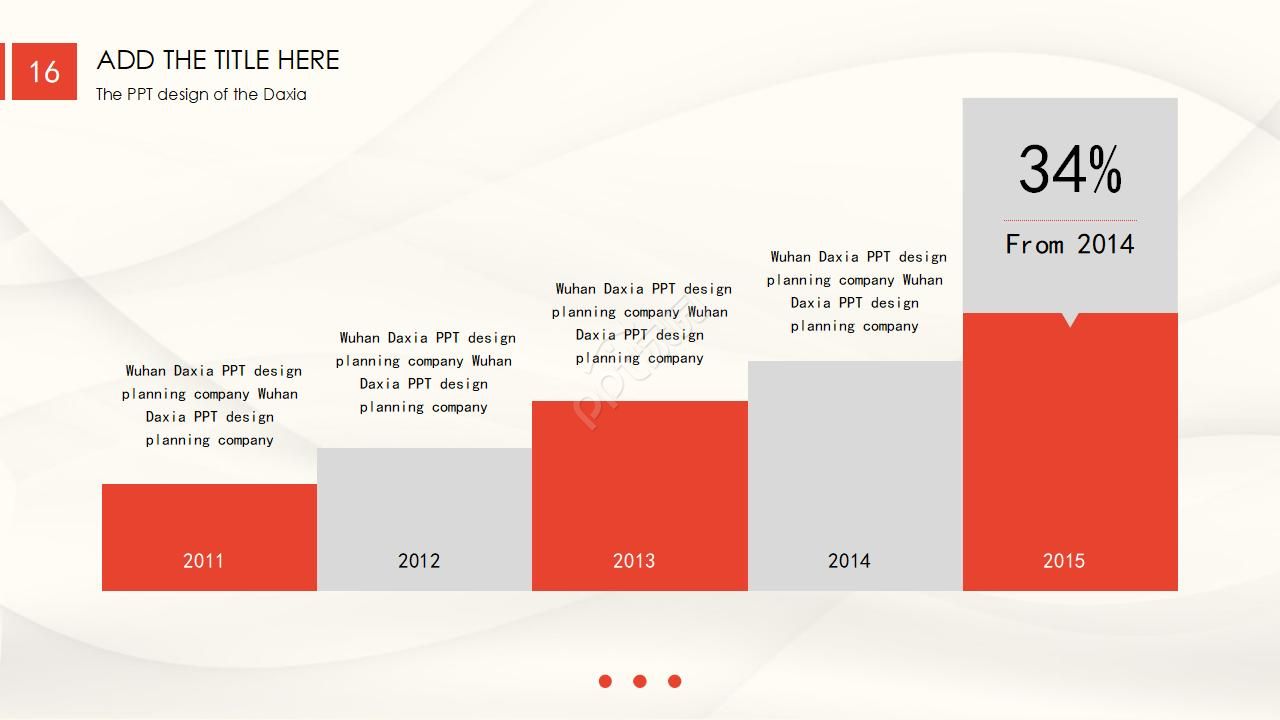 国外幻灯片米黄色模板