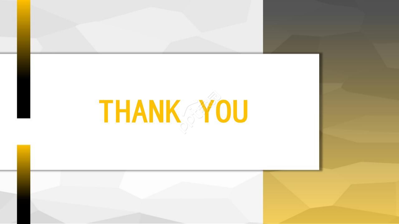 国外通用ppt模板（黑黄色背景）