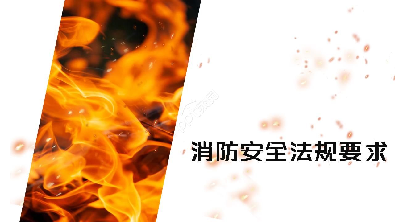 餐饮消防安全培训ppt模板
