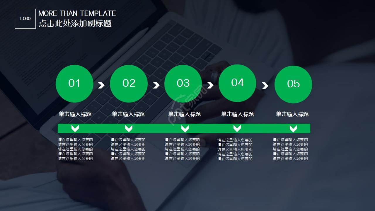 动态工作汇报ppt模板