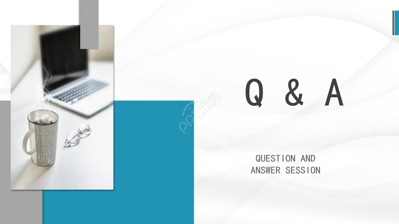 国外商务简洁PPT模板