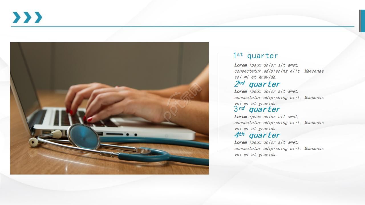 国外商务简洁PPT模板