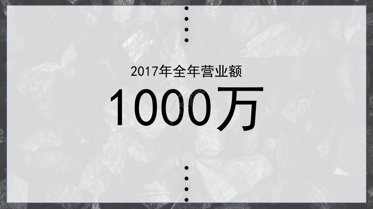 黑色边框背景PPT模板