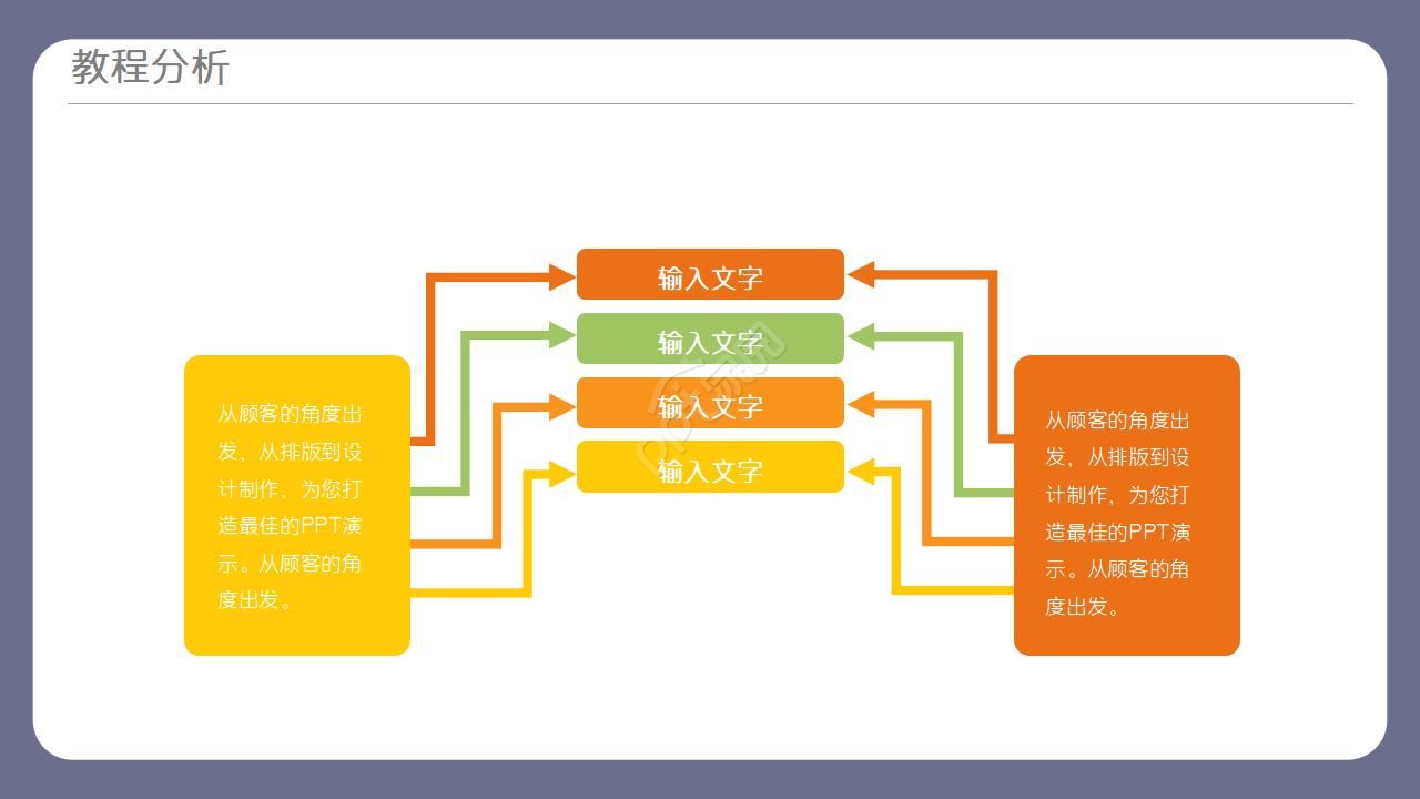 框架完整教师说课ppt模板