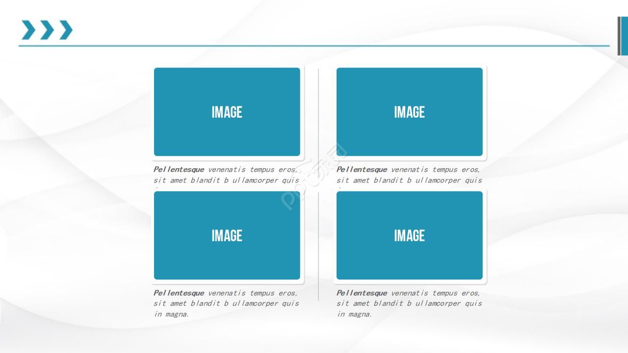 国外商务简洁PPT模板
