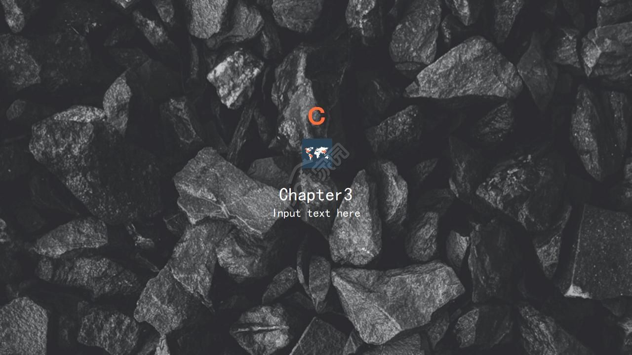 黑色基调商务ppt模板