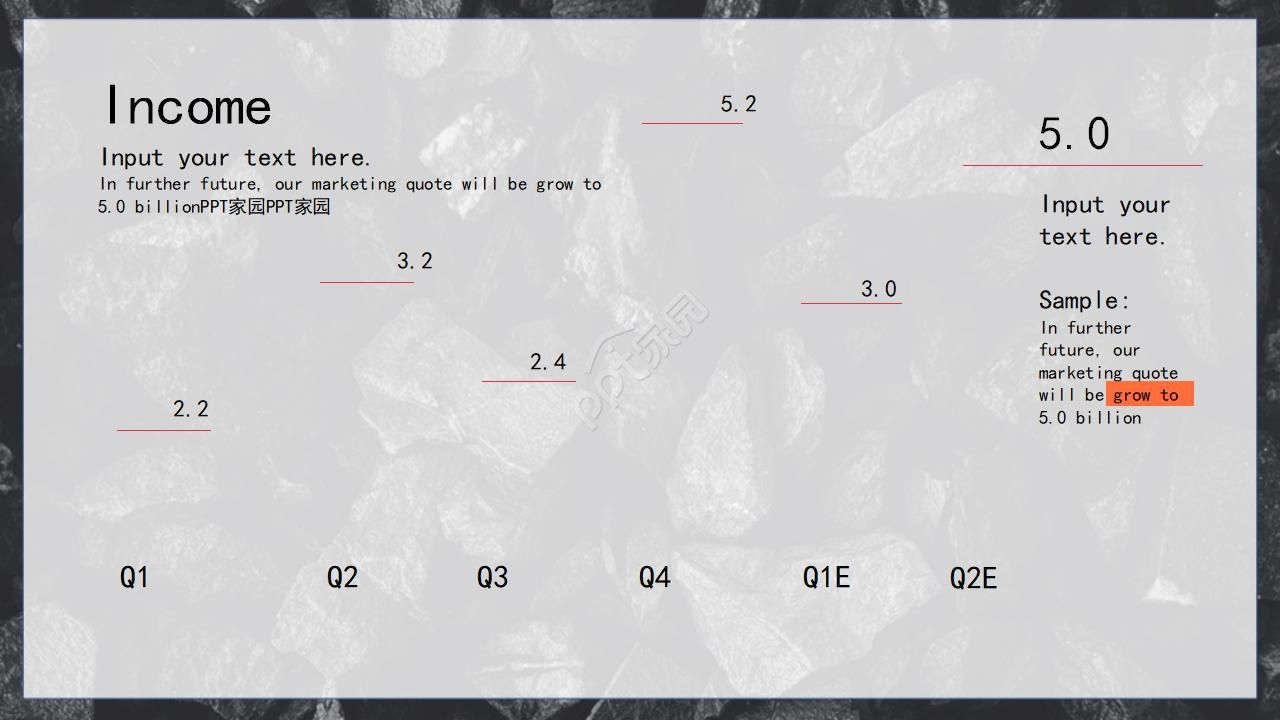 黑色基调商务ppt模板