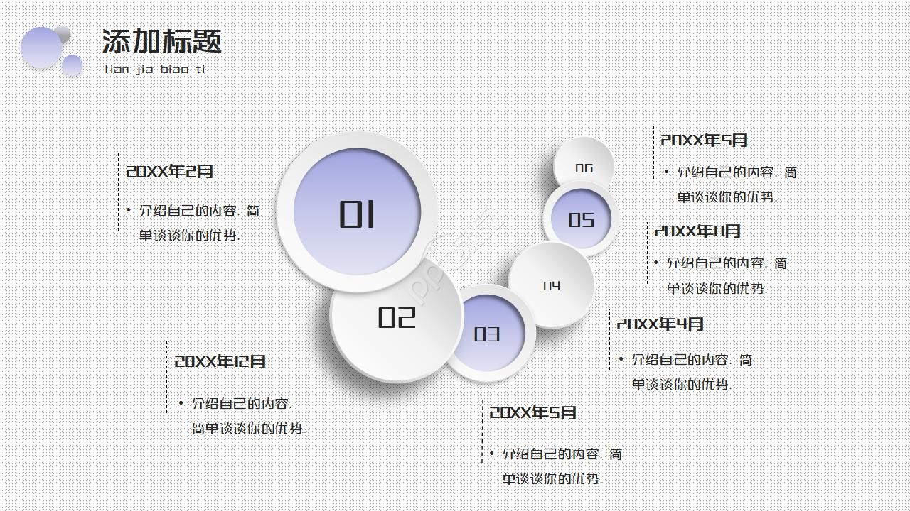 微粒体动态ppt模板