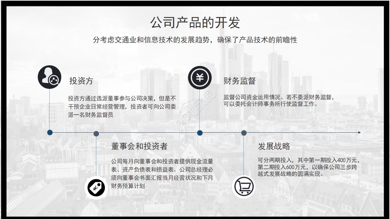 毕业答辩PPT模板(黑色风格)