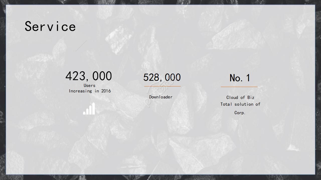 黑色基调商务ppt模板
