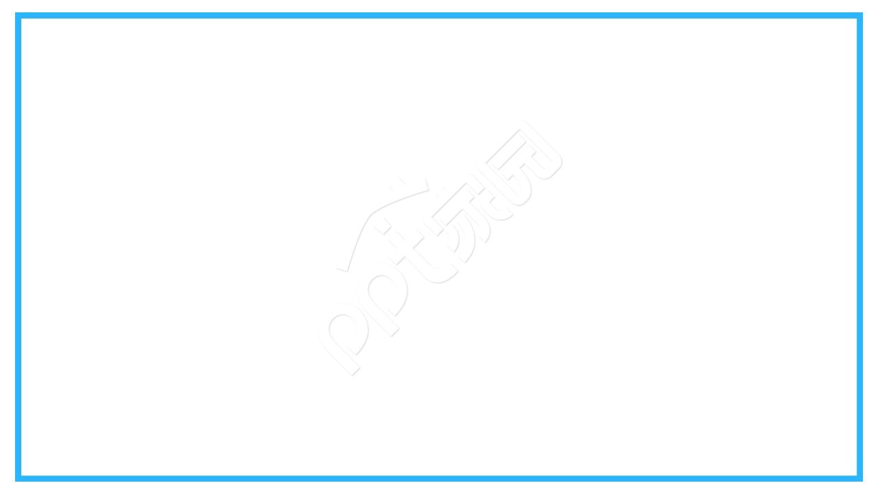 蓝白色简约PPT背景图模板