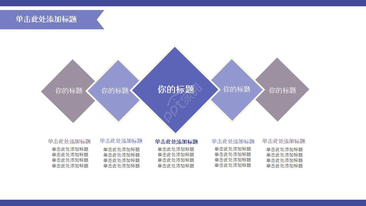 科技行业学术报告ppt模板