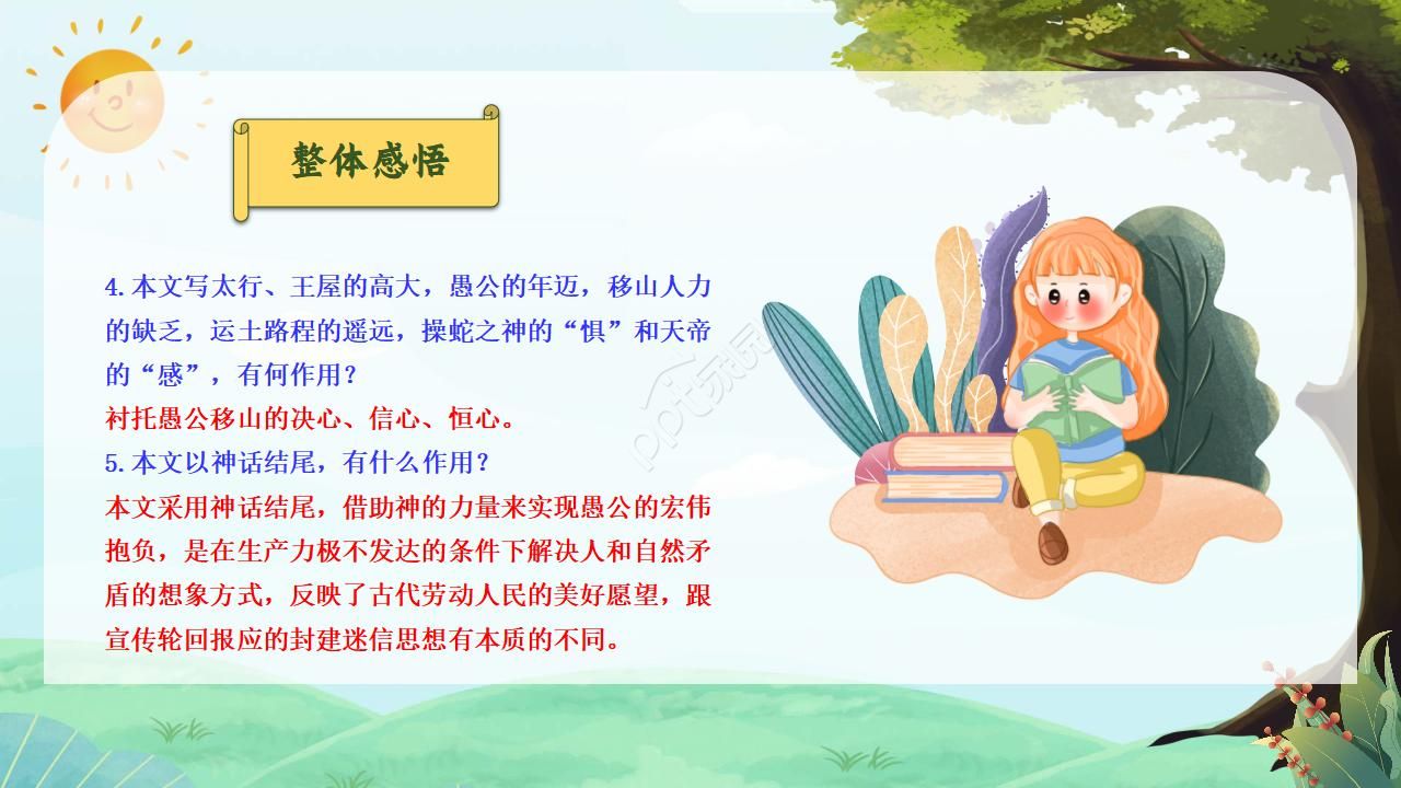 初中语文PPT课件《愚公移山》