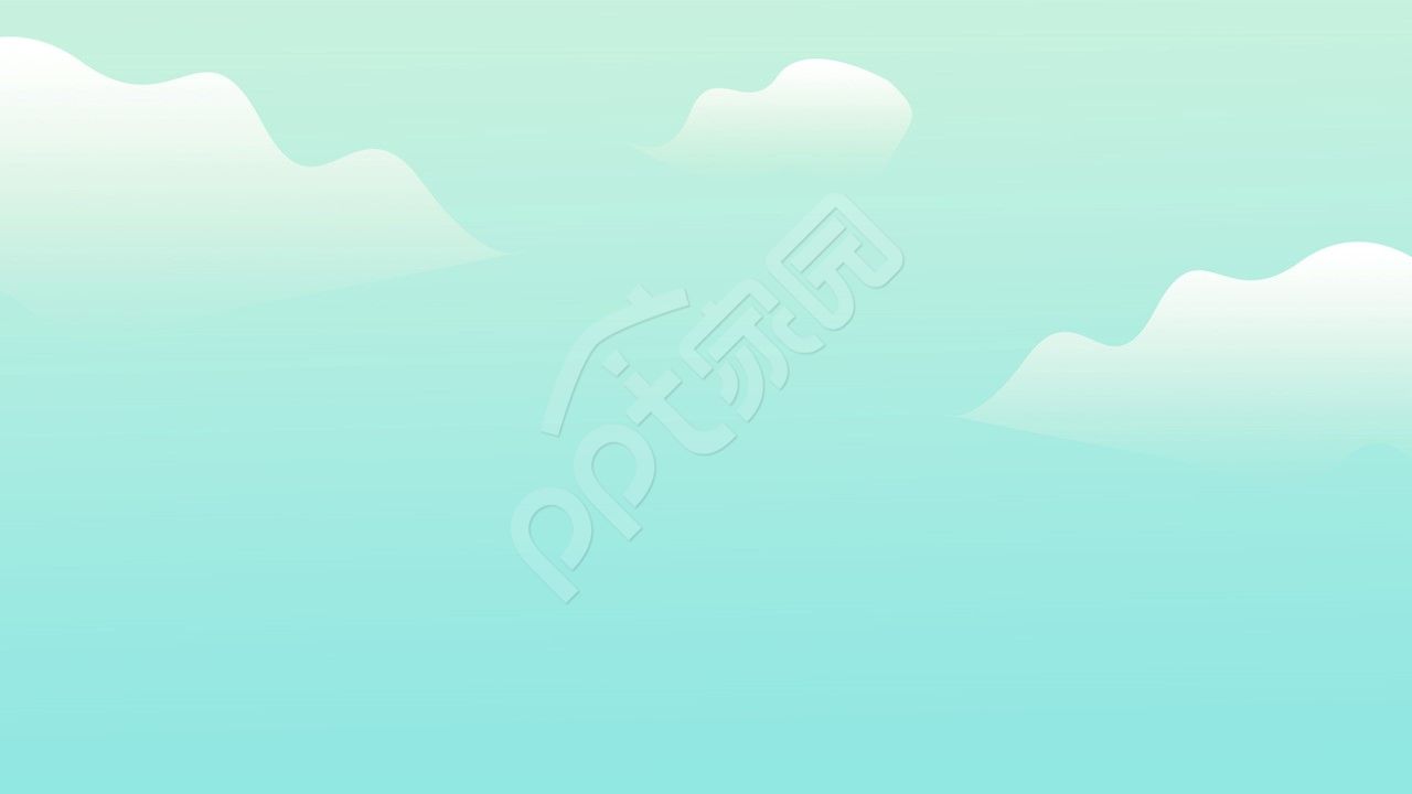 绿色小清新背景图