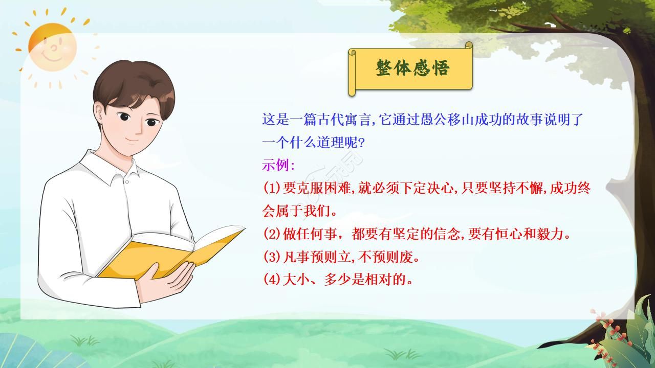 初中语文PPT课件《愚公移山》