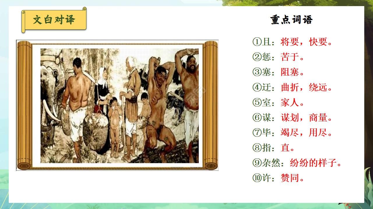 初中语文PPT课件《愚公移山》