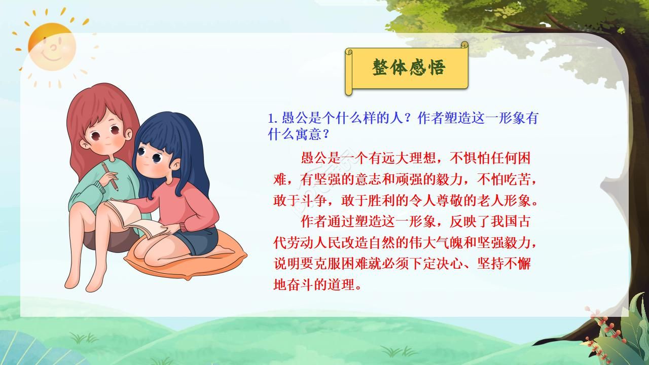 初中语文PPT课件《愚公移山》