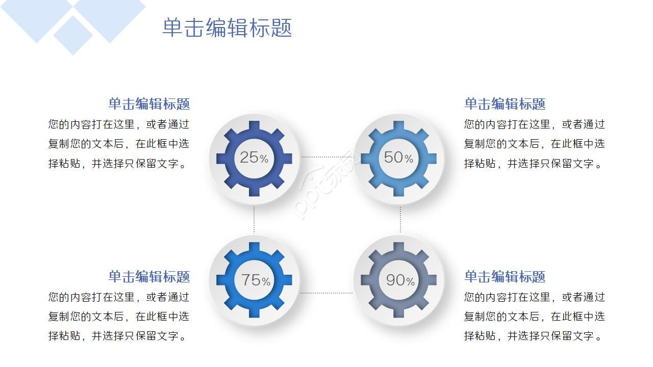 高铁公司工作总结ppt模板
