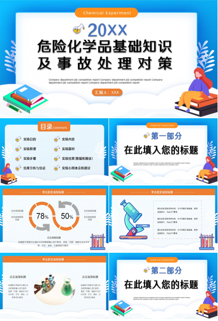 化学品安全培训ppt模板