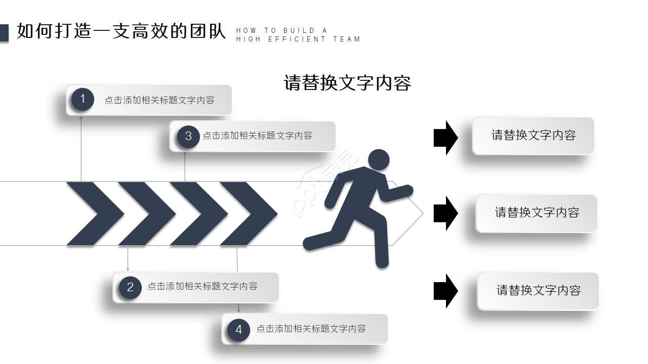 动态公司简介类商务ppt模板